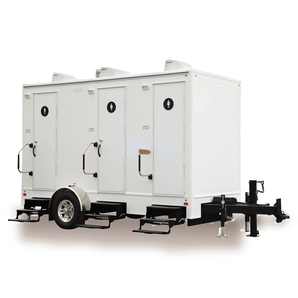 Portable  Luxury Mobile  Bathroom Portable Moveable  And Shower Trailer  Trailers Black  Cabin