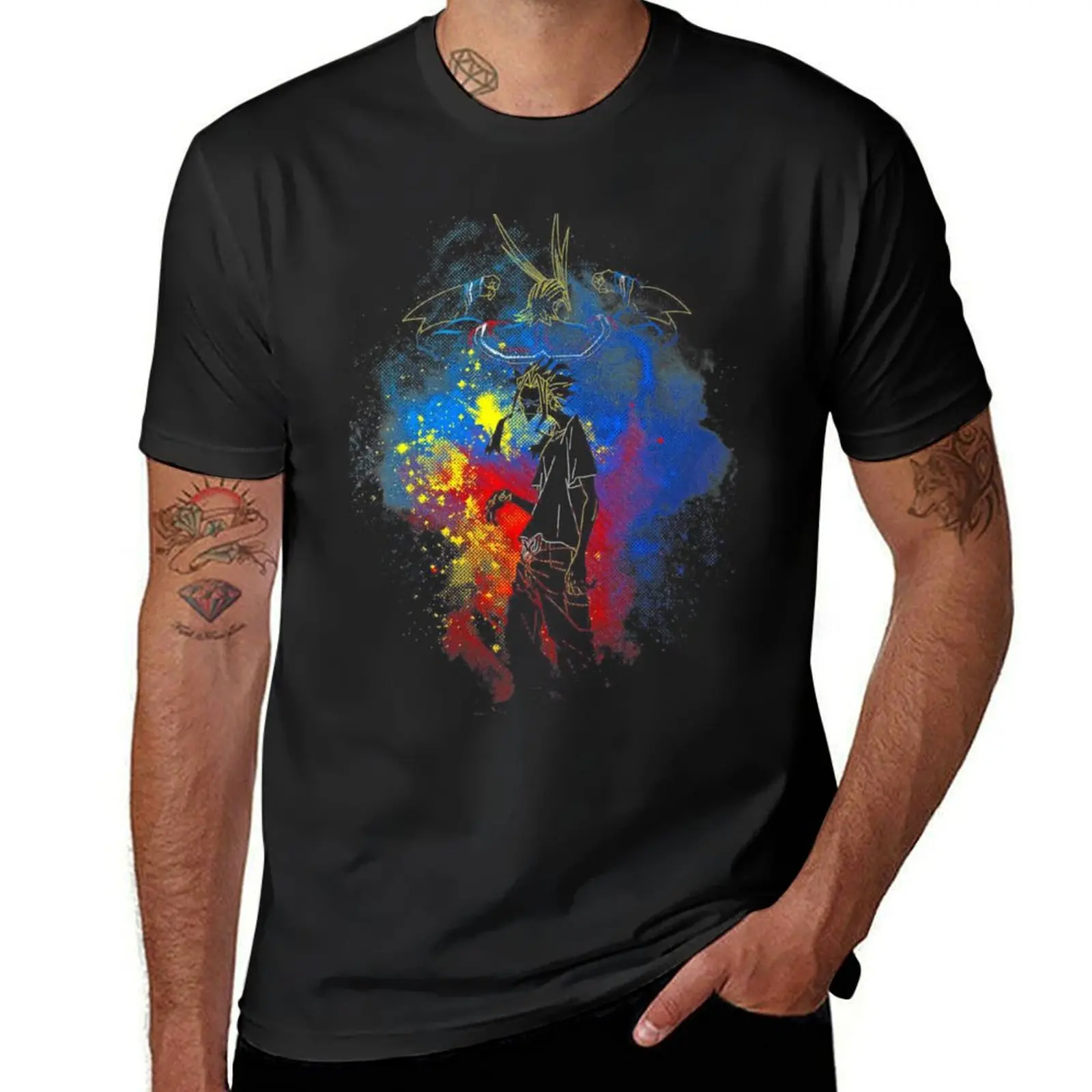 All Might One For All #3 T-Shirt korean fashion anime mens graphic t-shirts hip hop