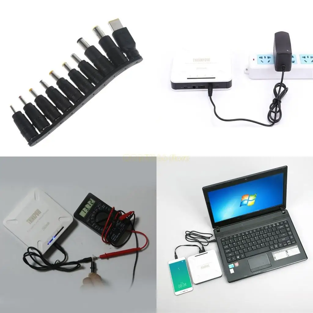 

F62C 15600MAH 5V 12V 19V 24V Вывод источник питания для ноутбука для ноутбука маршрутизатора мобильного телефона