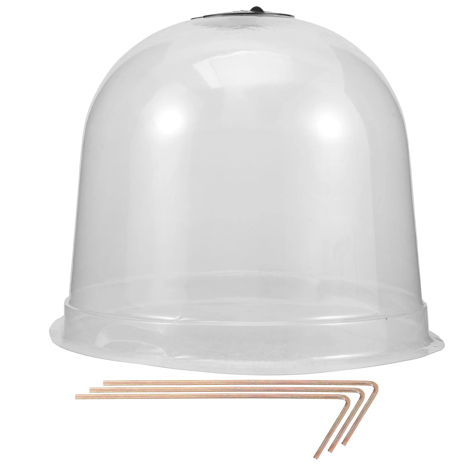 

1Set Garden Dome Plastic Cloche Breathable Plant Cover Plant Humidity Dome Frost Protection for Plants Vegetable Garden