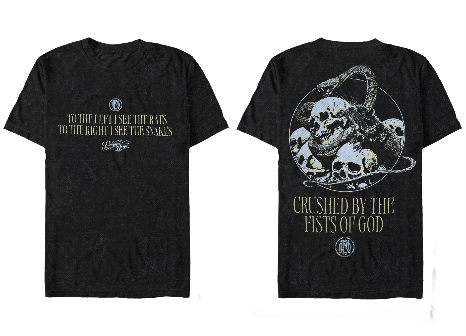 

Parkway Drive 2025 — футболка со змеей, периферийный узор с принтом, летние роскошные брендовые хлопковые мужские и женские футболки с рукавами