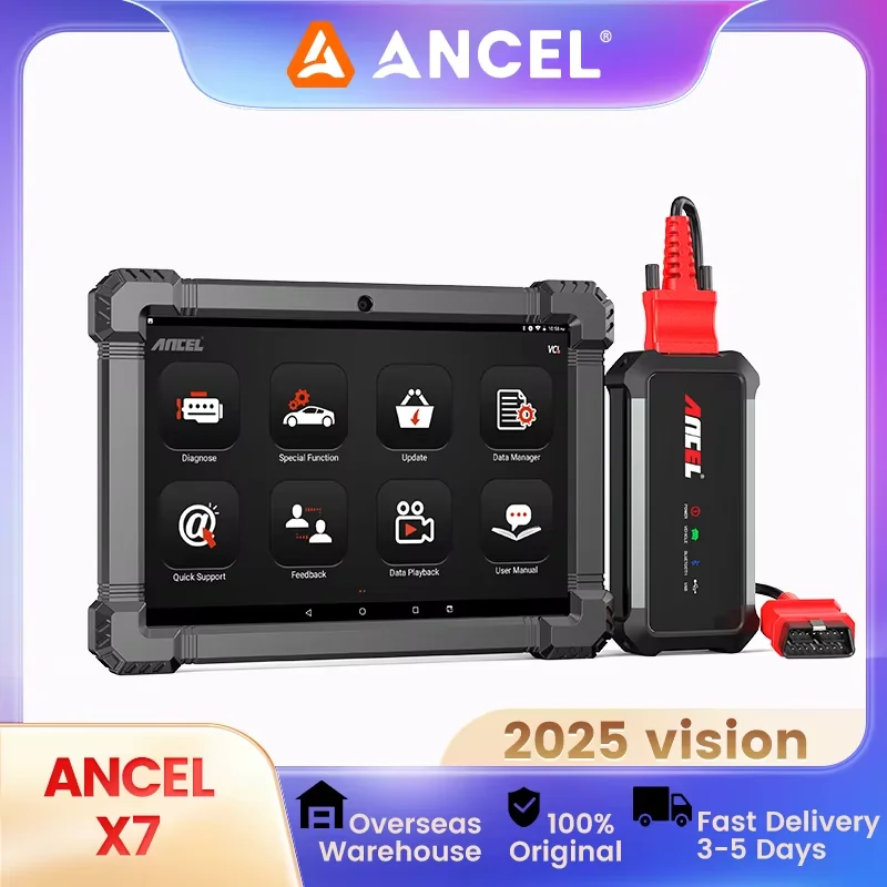 

ANCEL Full Syetem Automotive Tool OBD2 Diagnostic Tool ABS Oil EPB SAS Reset Bluetooth-compatible Professional Scan Tool