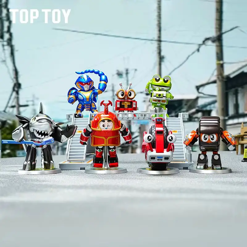 Toptoy Bnfq B Robo Kabutack Kabuta Serie V2 Cieco Scatola Robot Anime Mecha Figure Da Collezione Shark Chili Capsula Giocattolo Ventole Regali