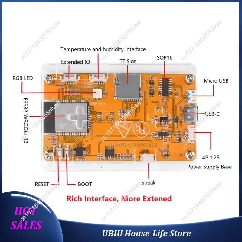 Nmminer Nerdminer V2 Lottery Miner Hashrate 1000KH/S BTC Lottery ESP32-2432S028R DROOM-Best Selling