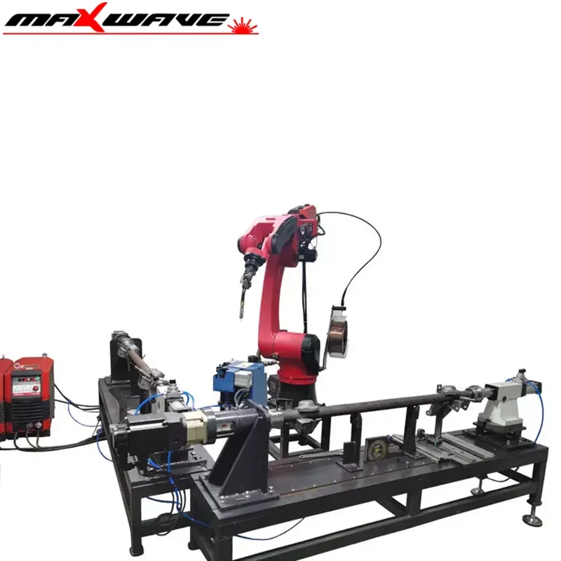 Industrial 6 Axis Welding Robot Arm Discount Payload 6KG 1506mm Length