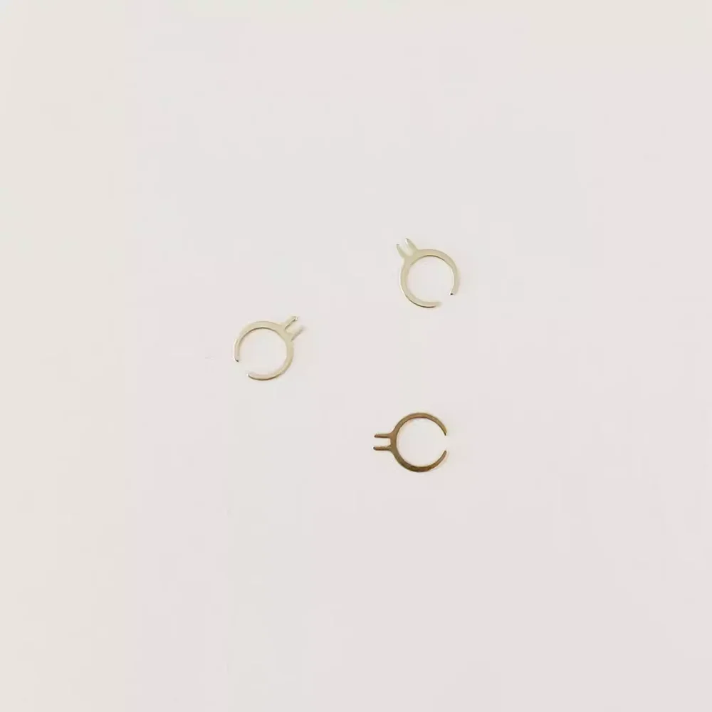 Watch Accessories Suitable for 2824 2836 Movement Hairspring Collet Watch Repair Parts Outer Pile Ring