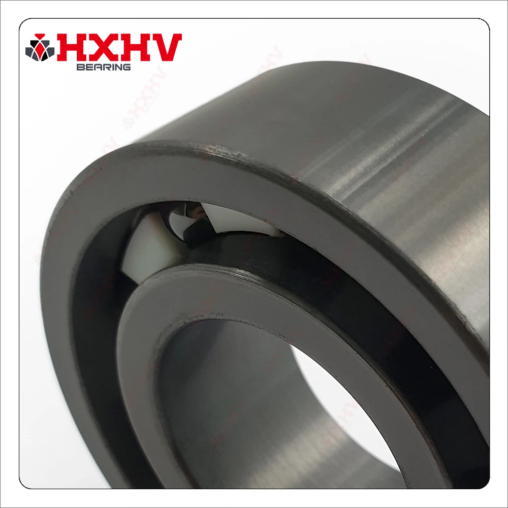 62206 Size 30x62x20 Mm HXHV Single Row Si3N4 Silicon Nitride Black Full Ceramic Deep Groove Ball Bearing