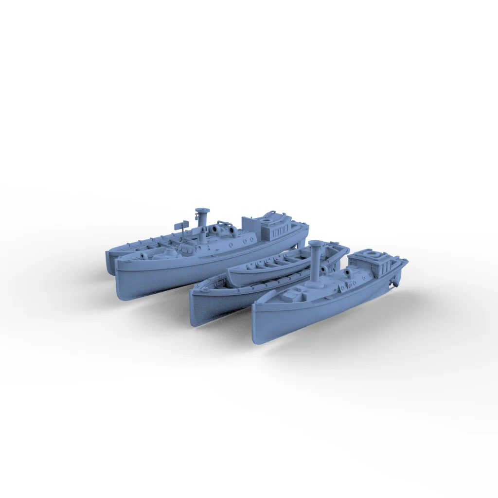 

Yao's Studio LY390 1/700 1/350 1/144 1/200 Детали для обновления модели общего назначения Shipborne Small Craft 6