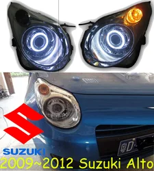 car bumper headlamp for Suzuki alto headlight 2009~2012y LED DRL car accessories HID xenon for Suzuki alto fog light