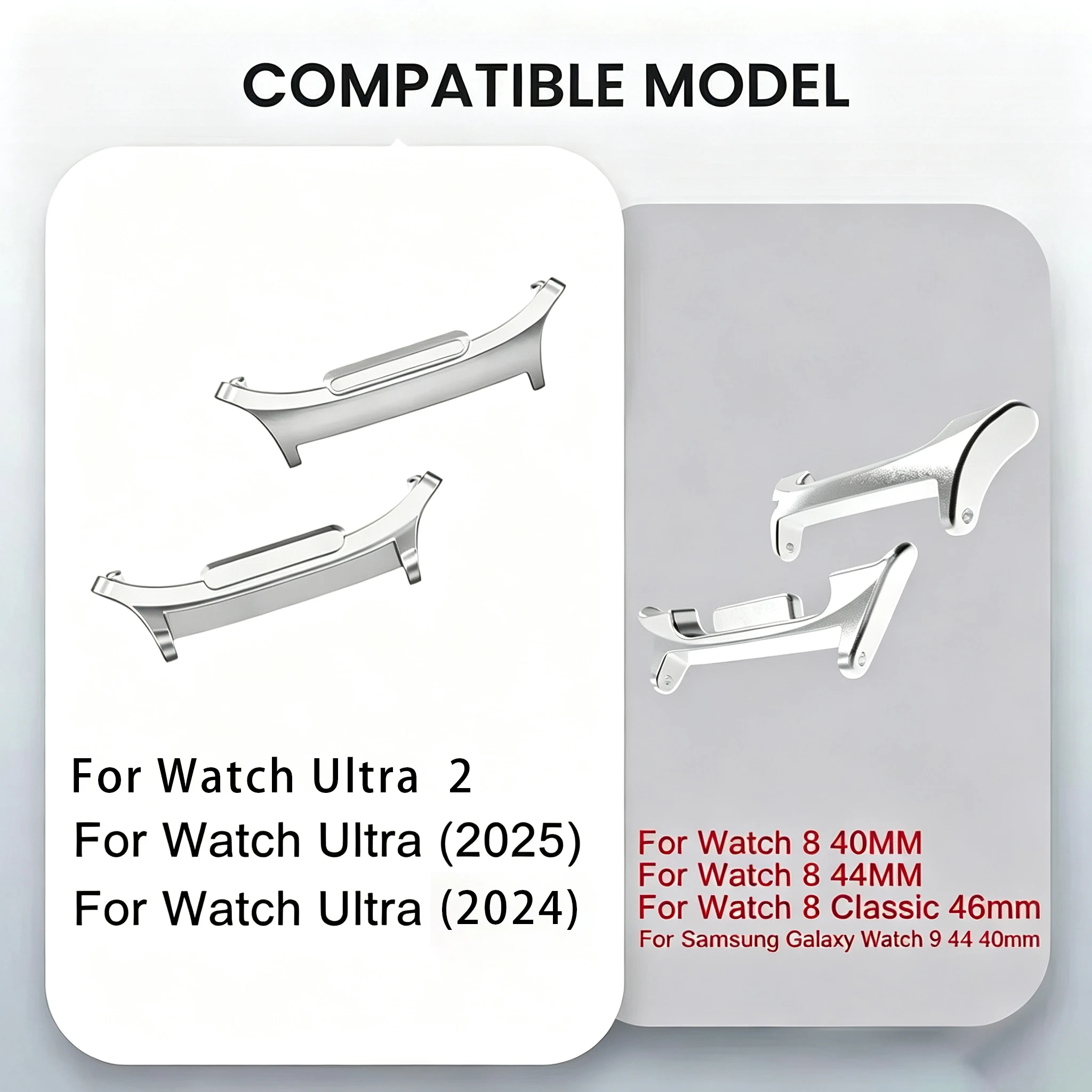Magnetisches Silikonarmband für Samsung Galaxy Watch 9 8 40mm 44mm/8Classic 46mm Sportarmband für Galaxy Watch Ultra 2 2025 47mm – Detail 1