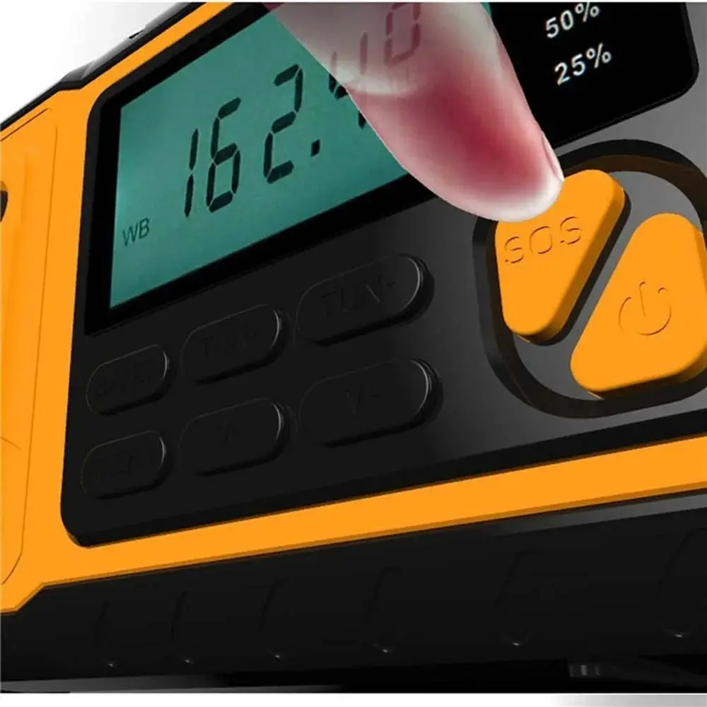 Hand Crank Weather Emergency Radio Reading Lamps MultiFunctional AM/FM Weather Radio Safety Solar 4000mAh Wireless Speaker