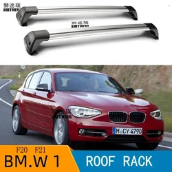 For BMW 1 Series  Coupe 2011+ F20 F21F40 4 DOOR Serultra quiet truck roof rack bar car special aluminum alloy belt lock