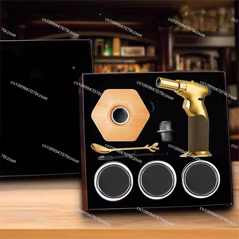 

Sawdust Ice Stone DIY Wood Smoker Set