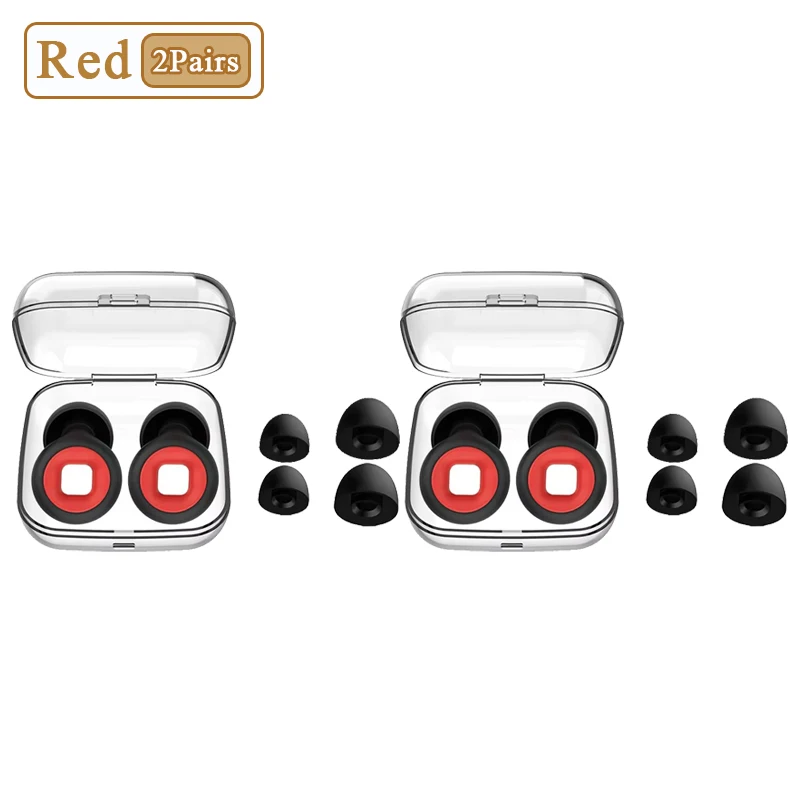 1-16Pairs Slaap Geluiddichte Oordopjes Motorfiets Ruisonderdrukking Oordopjes Anti-geluid Mute Oordopjes Motorfiets Apparatuur