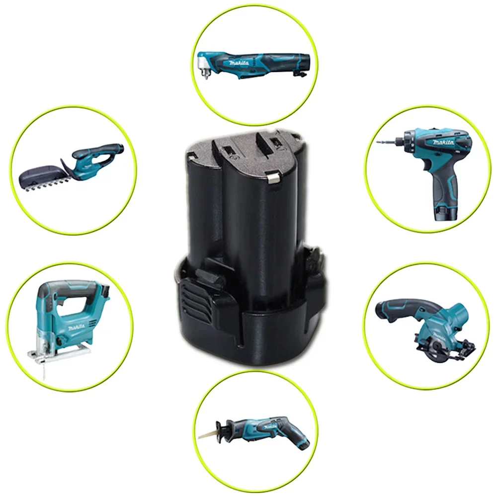 10.8V 3.0/4.0/5.0Ah Li-ion Replacment Battery Pack Cordless Drill BL1013 TD090D for Makita Tools Backup Rechargeable Battery