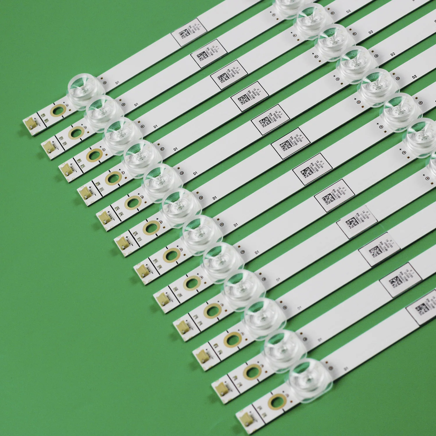 10 قطعة/مجموعة LED قطاع LB6507M LB65084 V0 65H6570F 65H6510G H65B7100 H65B7300 HD650V1U72-T0L1 e469119 94v-0 HD650V1U71-T0L1B HE659XH