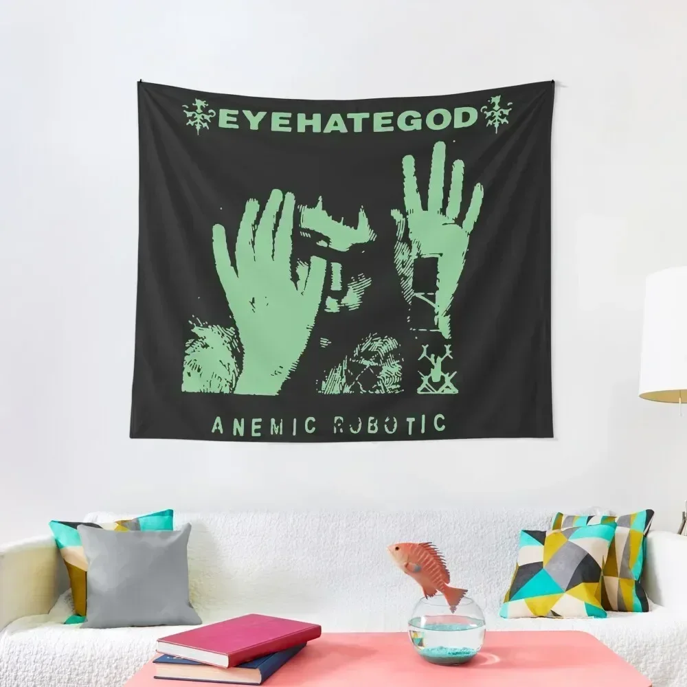 EYEHATEGOD Anemic Robotic Tapestry Room Aesthetic Room Ornaments Tapestry