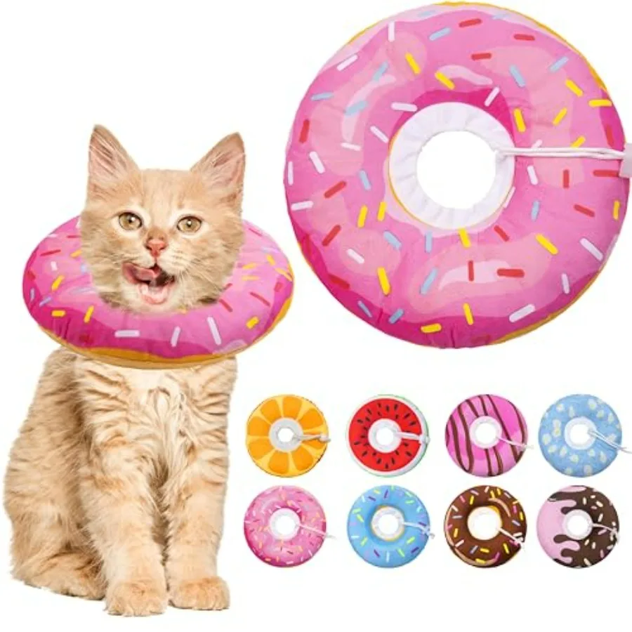 Soft Adjustable Cat Recovery Collar Anti Lick