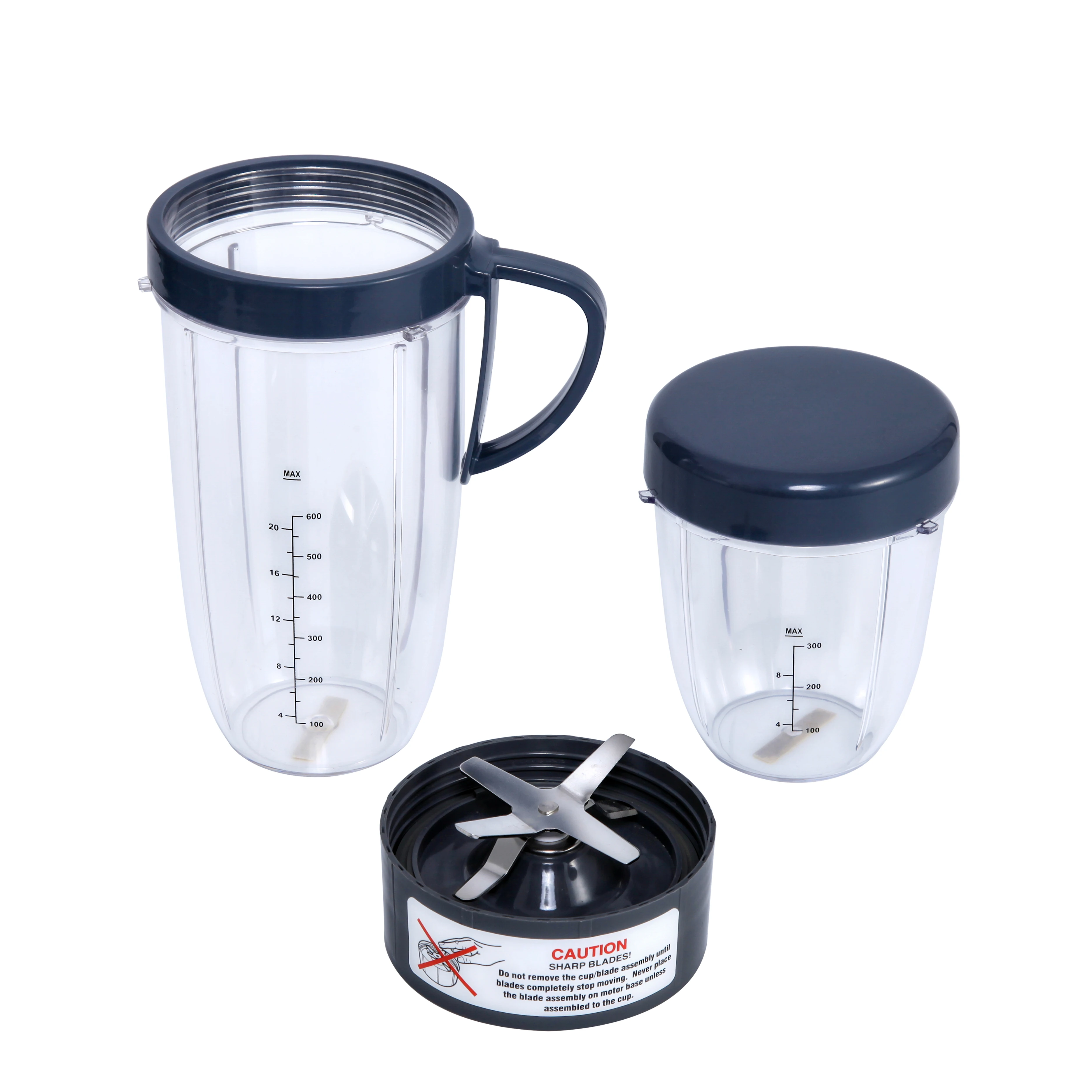 24oz Replacement Cup Sip & Seal Lid Fit Nutri Ninja Auto-iQ BL450 BL451 BL484 BL486CO