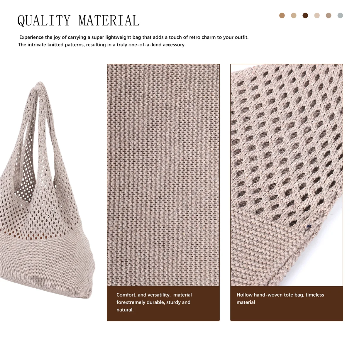 Пляжная сумка в стиле ретро, летняя полая сумка ручной работы, женская полая вязаная сумка