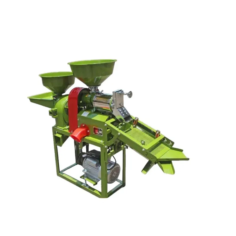 

Birui Electric Rice Paddy Shaking Destoner Combined Milling Polishing Husking Separator Machine Motor 300Kg/H Capacity