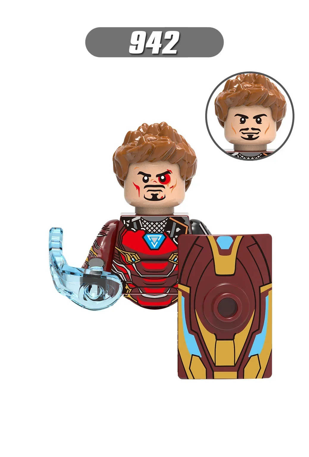 Iron Man Captain America Heißes Spielzeug Neues Marvel Superheld Brick Assembly Spielzeug Mini Action Zeichentrickfigur Bausteine Geschenk