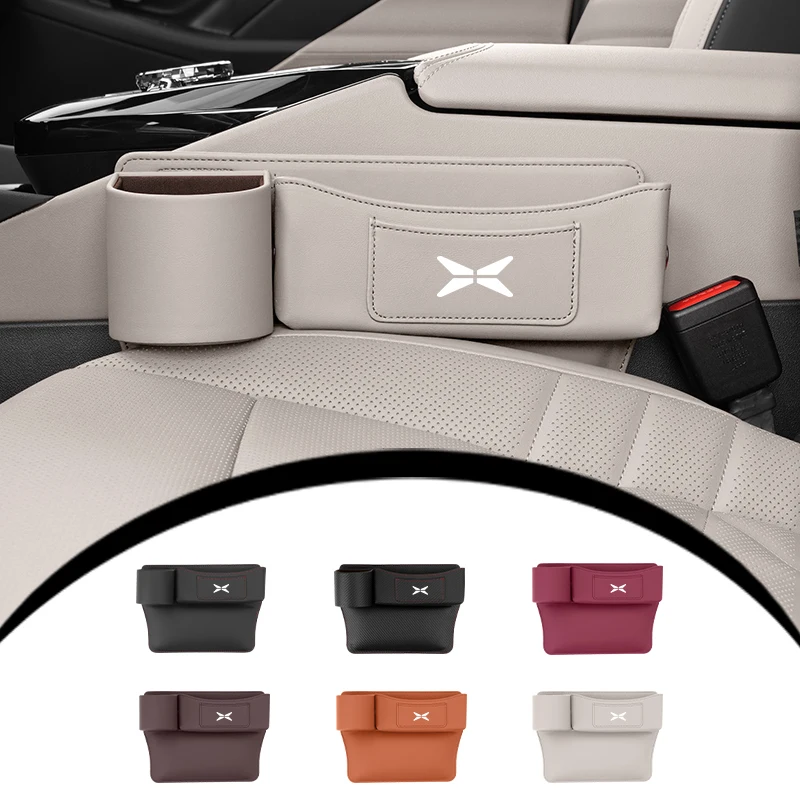 

Car Seat Crevice Storage Box Seat Slit Gap Organizer Bag Accessories For XIAOPENG P7 P7i G3 G3I G6 G9 X9 2022 2023 2024