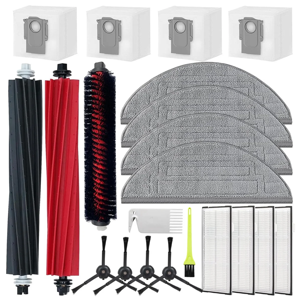 

vacuum cleaner partsFor S8 Pro Ultra Robot Vacuum Cleaner Main Side Brush HEPA Filter