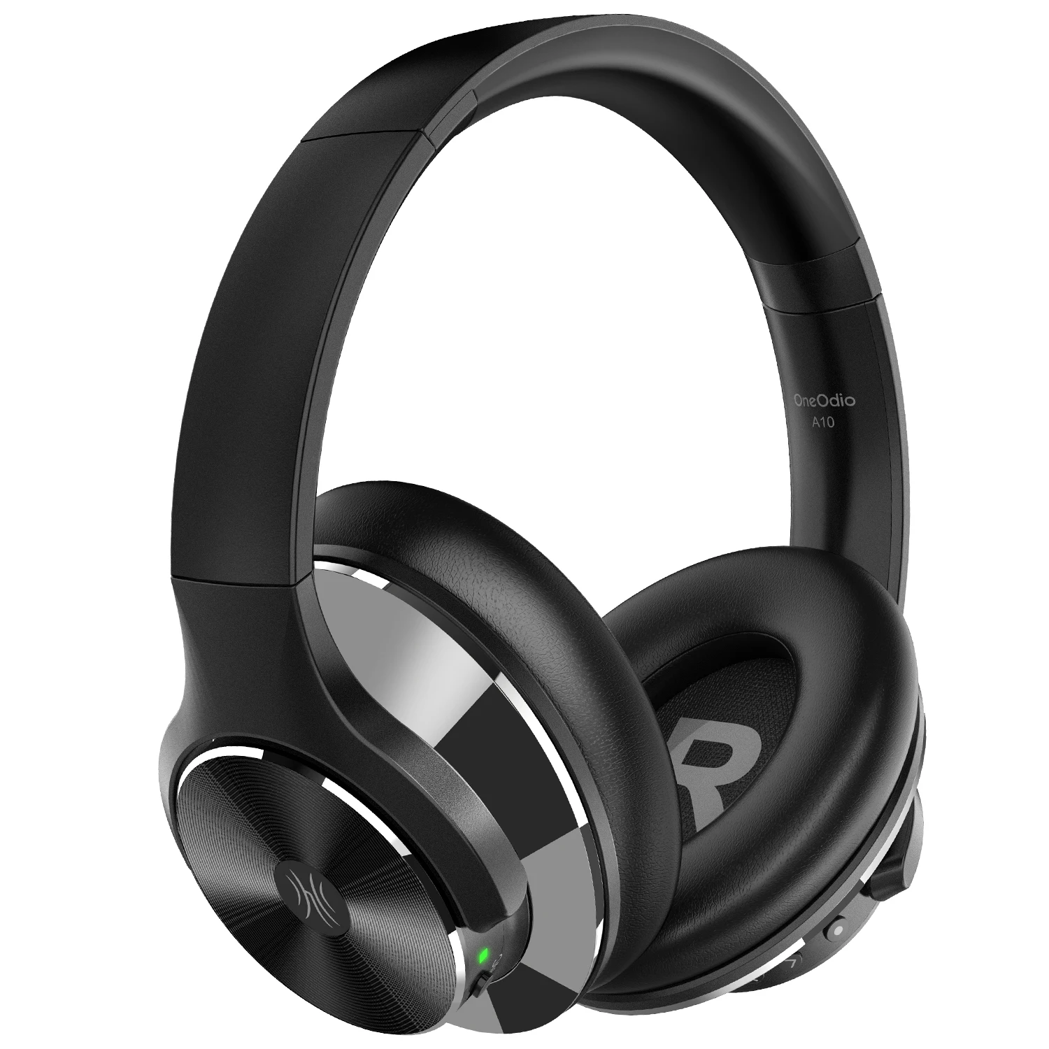 

Telpon Telinga Headset Tanpa Wayar Wireless BT Headset ANC Hybrid Active Noise Cancelling Headset A10 Over Ear Headphone