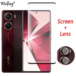 Full Cover Tempered Glass For Vivo V29e Screen Protector Vivo V29e V29 e V29 Lite 5G Camera Glass For Vivo V29e Glass 6.78 inch
