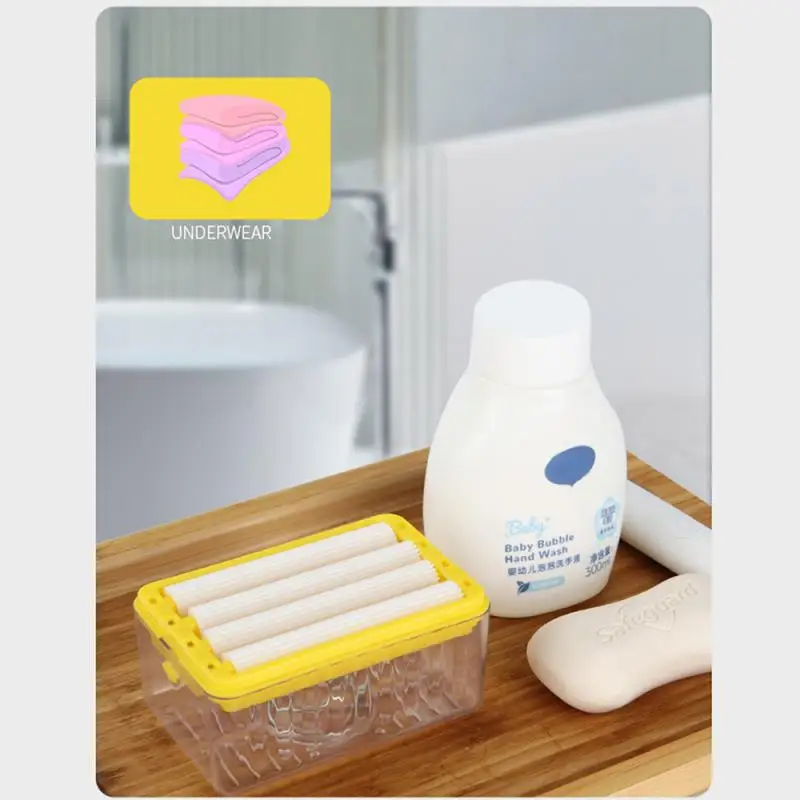 New Hand Free Scrubbing Soap Box Multifunctional Bubble Box Household Automatic Soap Drain Roller Laundry Soap Drainage Type