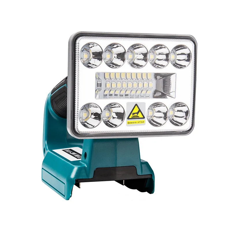 NEW LED Lamp Work Light Flashlight For Makita BL1430 BL1830(NO Battery,NO Charger)Lithium Battery USB Outdoor Lighting