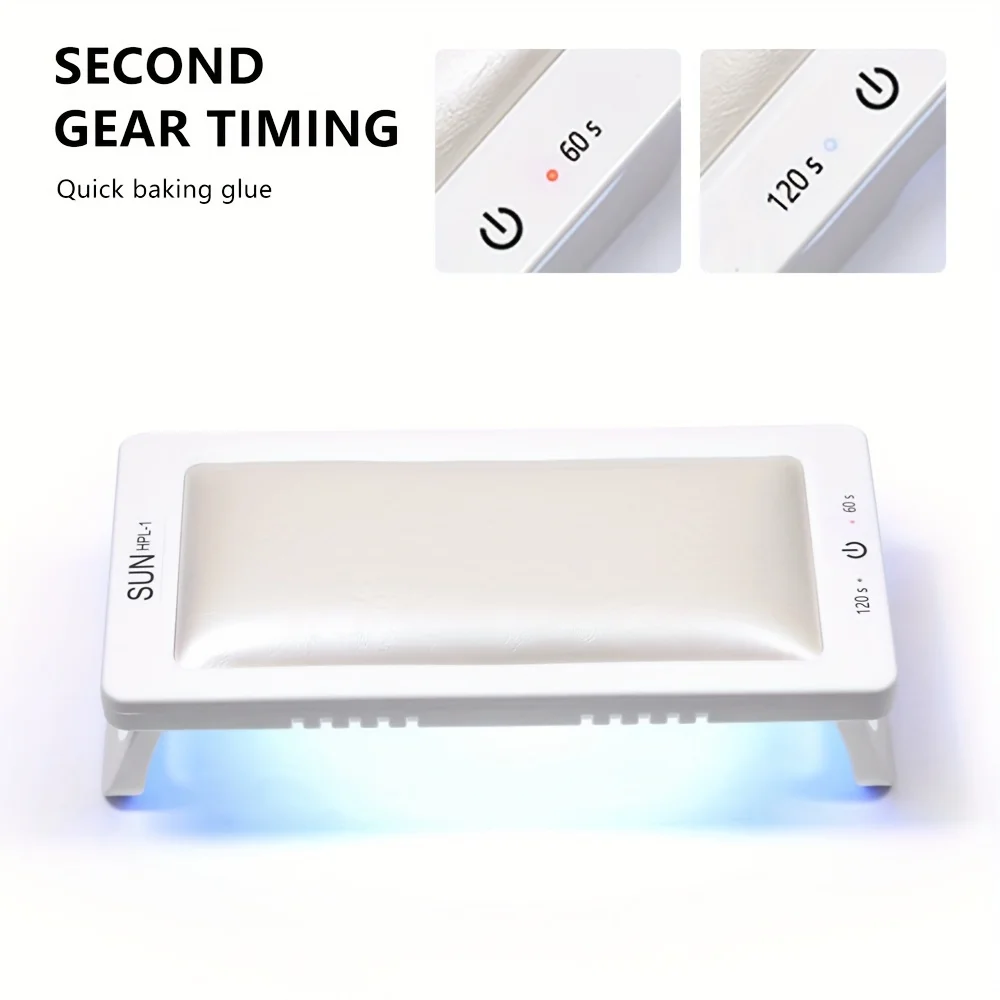 Yikoolin ที่วางแขนสีมีให้เลือกหลากหลายสีพร้อมโคมไฟ LED ยูวีเจลเครื่องเป่าแห้งสำหรับโคมไฟเล็บ