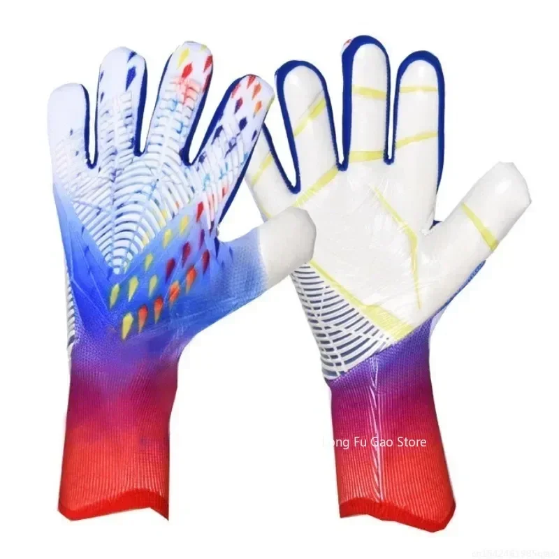 

Adults Kids Goalkeeper Gloves Goalie Gloves Thicken Latex Football Soccer Anti-slip Protection Soccer Children Goalie Gloves