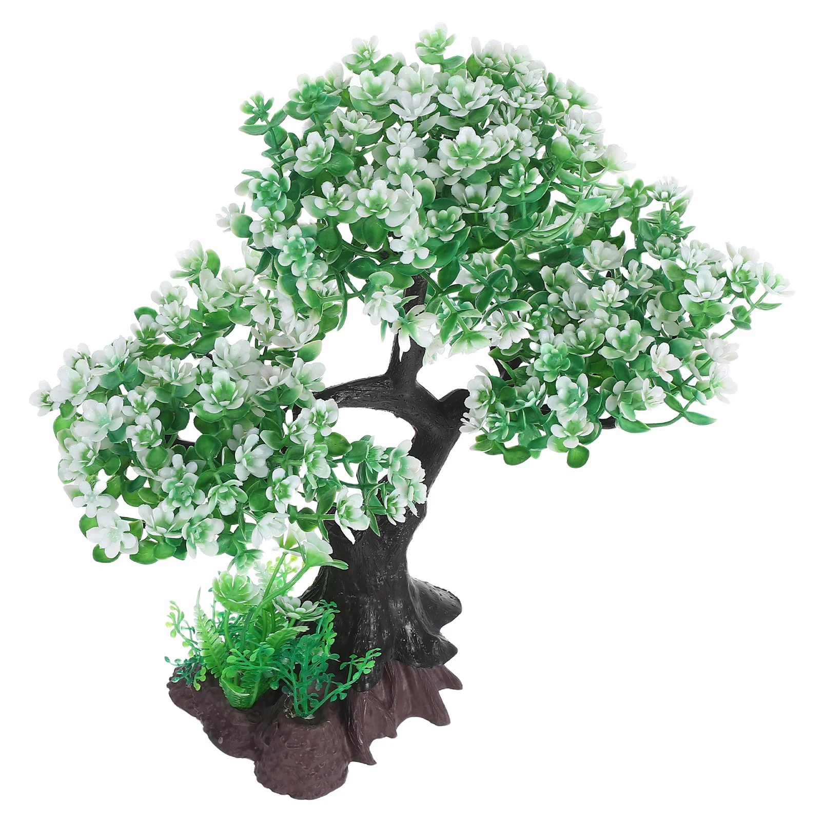 

Simulation Mini Tree Faux Aquarium Decoration Plastic Plants Fish Tank Landscaping Decoration Artificial Tree Decor