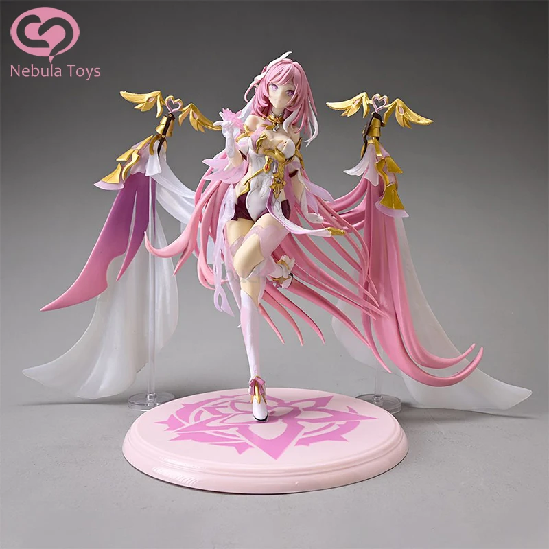 Hot Game Honkai Impact 3 Figure Elysia Figures Pink Sweety Girl Figurine Model Doll Collection Room Decora Statue Birthday Gifts