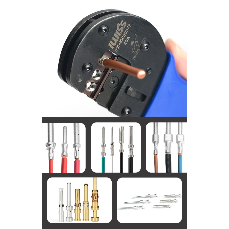 Heavy Duty Connector Crimping Plier, HEE Terminal Crimper Harting WAIN Aviation Pin Assembly