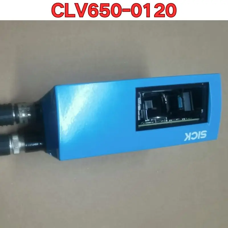 Second-hand CLV650-0120 code scanner function test is normal