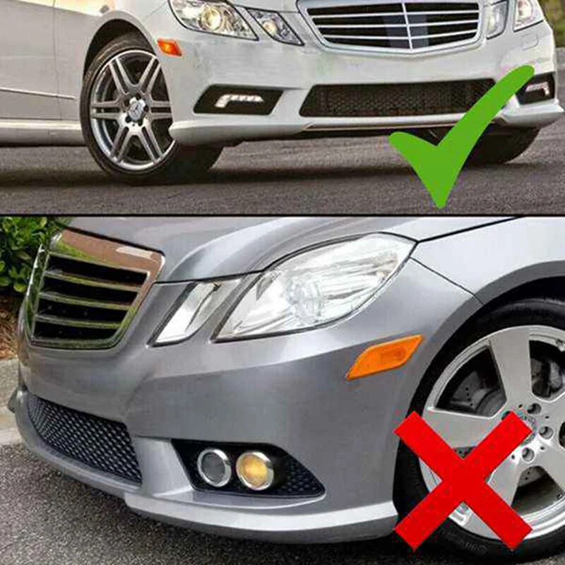 

Daytime Running Light LED Fog Lamps Driver For Mercedes W212 E300 E350 E500 E550 09-13