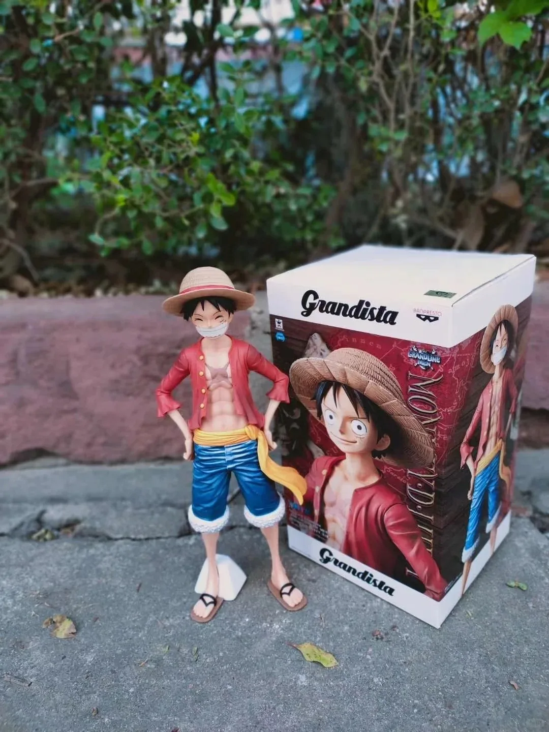 28CM One Piece Anime-Figur Monkey D. Luffy mit Drei Wechselgesichtern Actionfigur PVC-Modell Sammlerstück Spielzeug Geschenk für Kinder – Detail 5