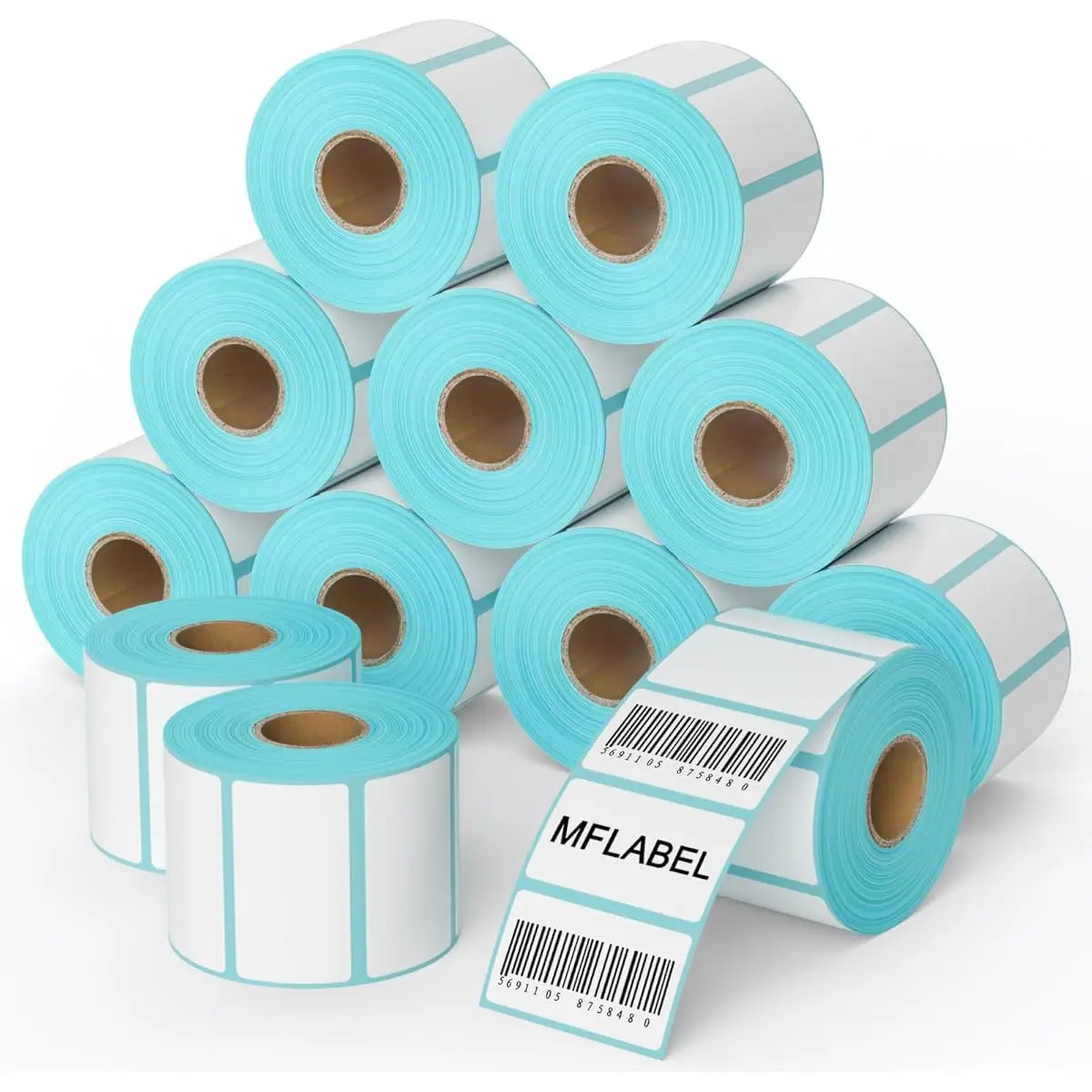 2.76X0.78 Inch Direct Thermal Labels ，1 Rolls( 1 Rolls/ 2000 Labels)， White Thermal Printer Labels for UPC Barcode