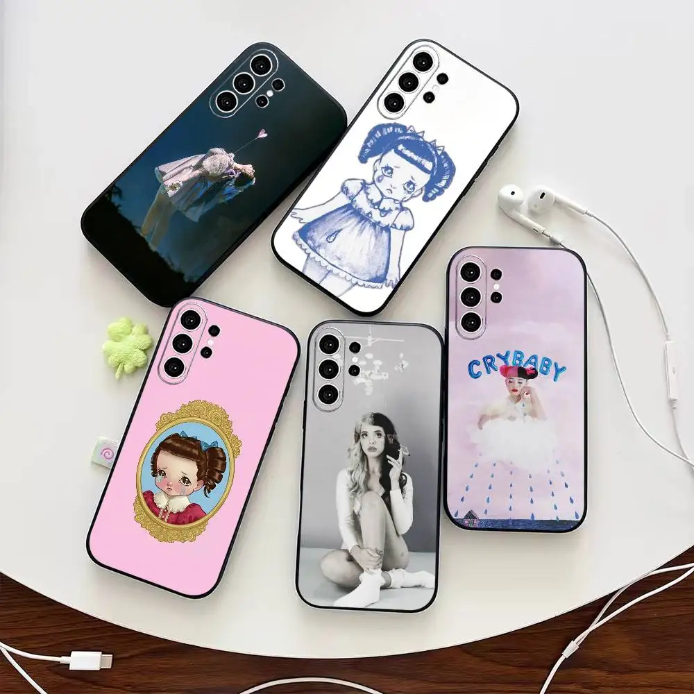 Cry BABY M-Melanie Martinez  Phone Case For Samsung S25,S24,S21,S22,S23,S30,Ultra,S20,Plus,Fe,Note,10,9,5G Black Cover