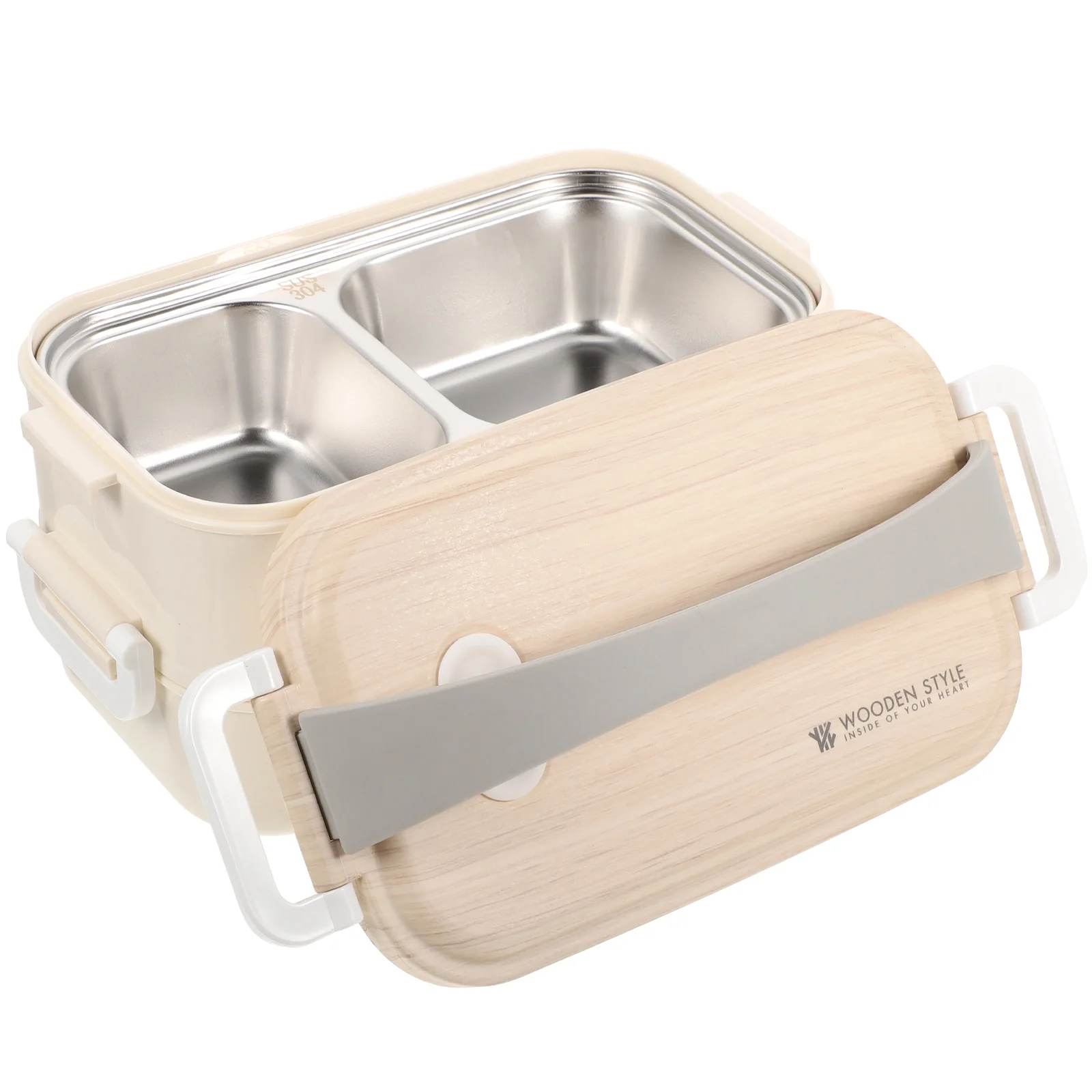 

Container Double Layer Lunch Box Boxes Snack Pp Bento Food Storage Containers