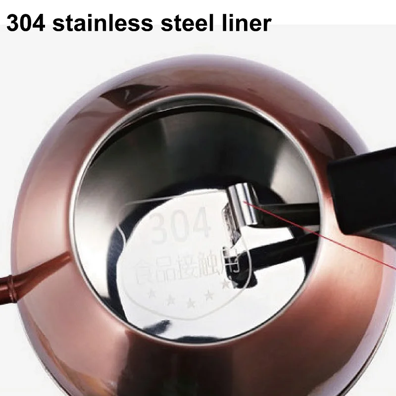 1L ไฟฟ้ากาต้มน้ํา Long Spout เครื่องชงกาแฟ 304 กาน้ําชาสแตนเลสในครัวเรือน Quick กาต้มน้ํา Auto Power Off เครื่องมือห้องครัว 1360W