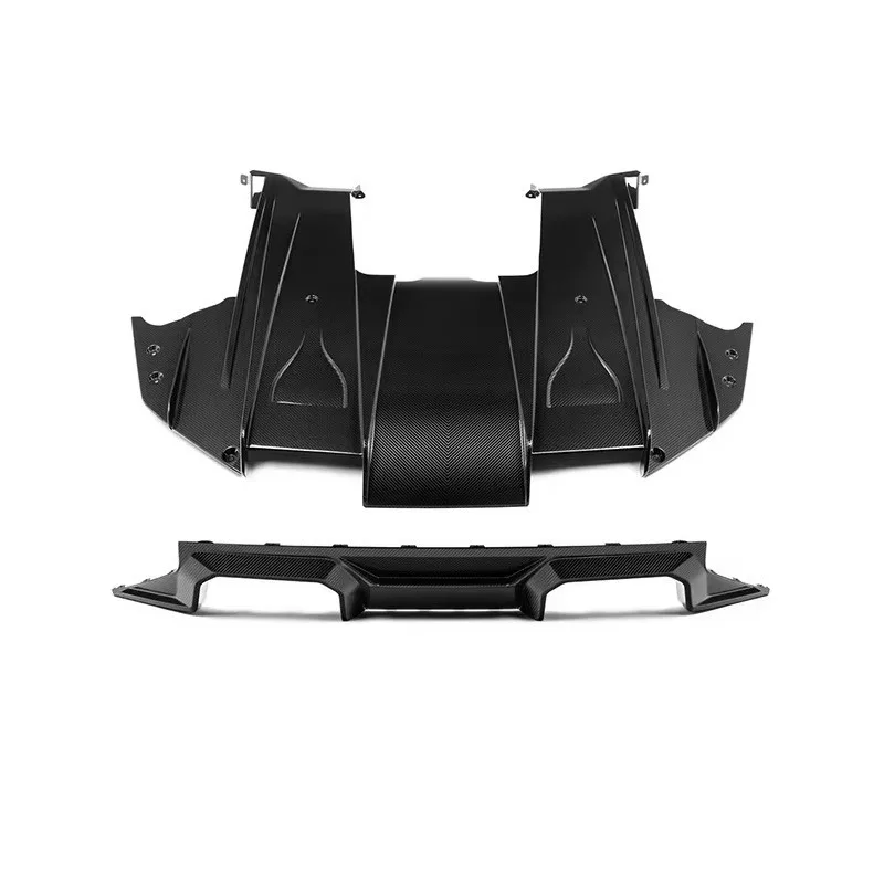 Dry Carbon Fiber Rear Bumper Lip Diffuser Suitable Perfect Fitment for BMW 2 Series M2 G87 Rear Lip Splitters Spoiler 2023-2025