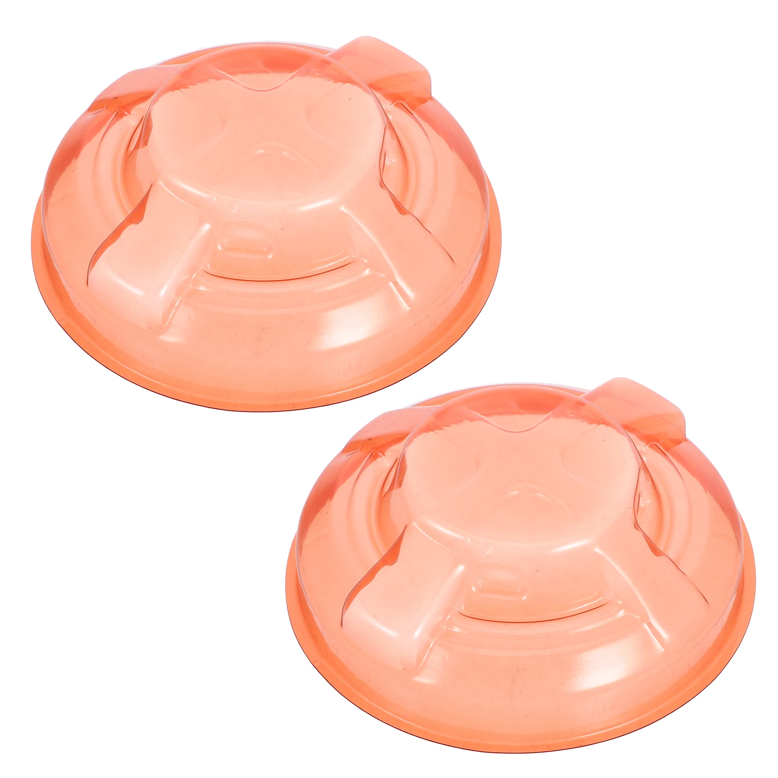 

2pcs Smoke Protective Cover Durable Plastic Kitchen Commercial Dust Paint Cover Fits Most Standard Detectors Prevent