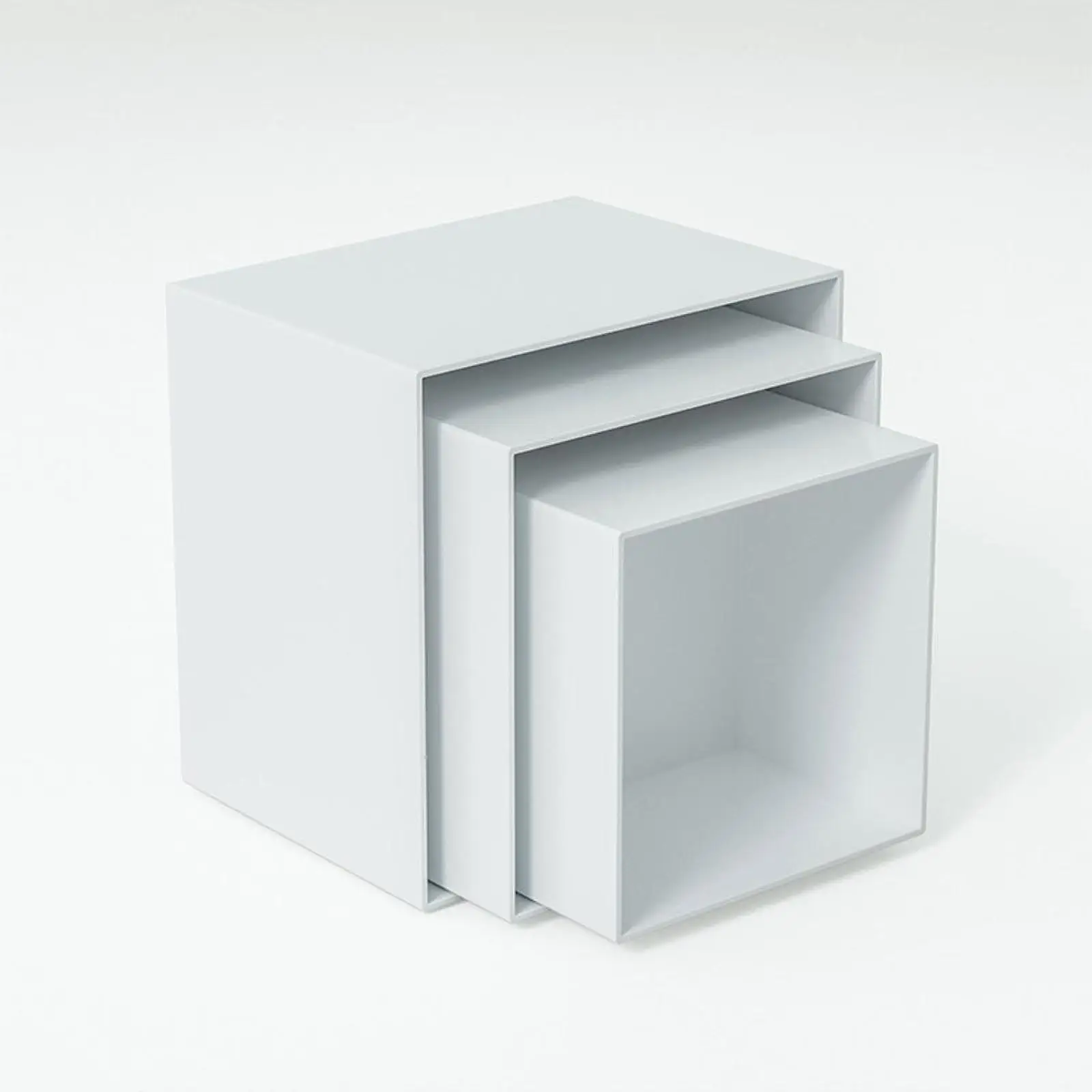 Buffet Riser Acrylic Cube Display Stands Hollow Bottom Tiered Display Riser Set for Catering Dessert Bar and Events