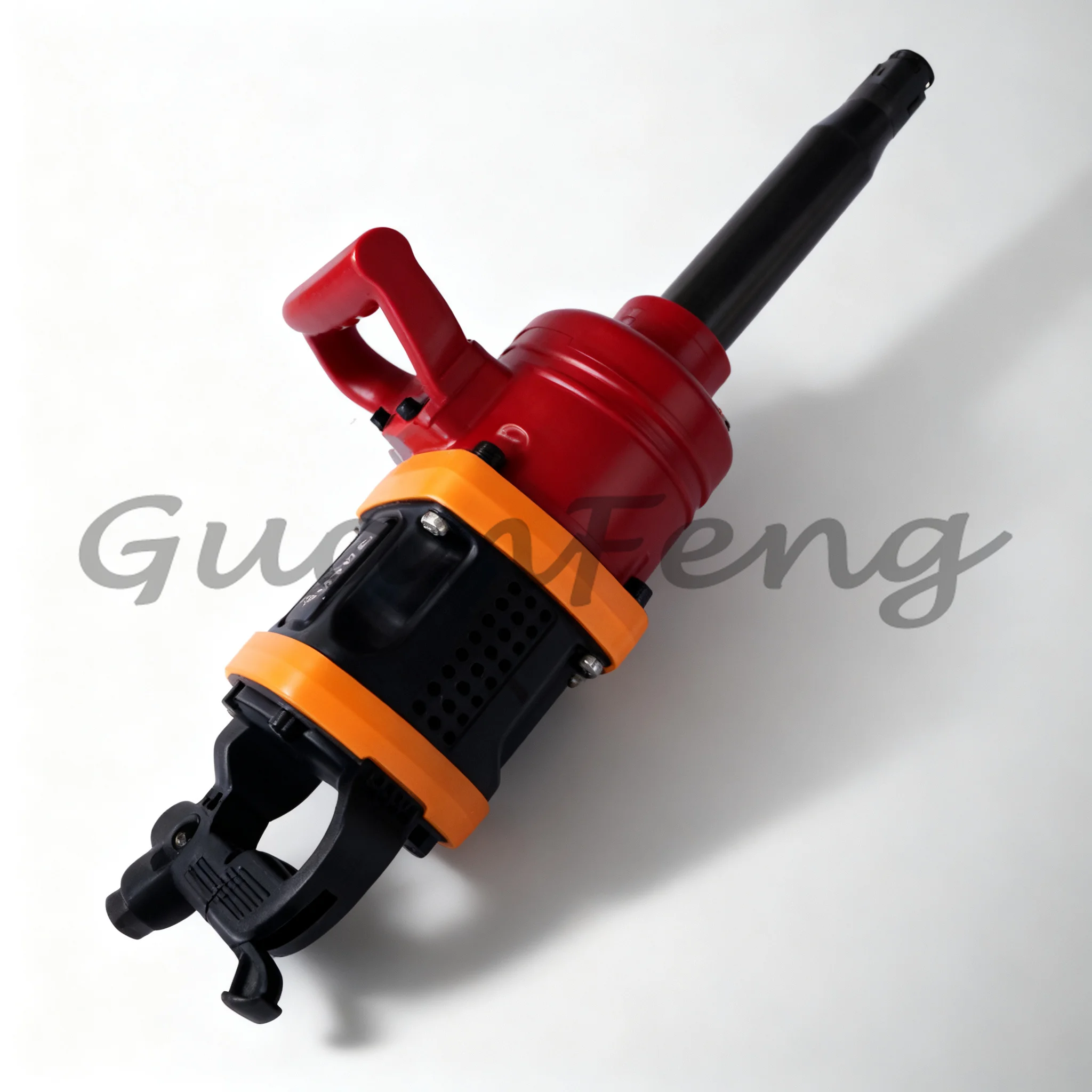 3800Nm High Torque Pneumatic Impact Wrench, 1 Inch Extended Anvil Reversible Air Hammer for Auto Repair