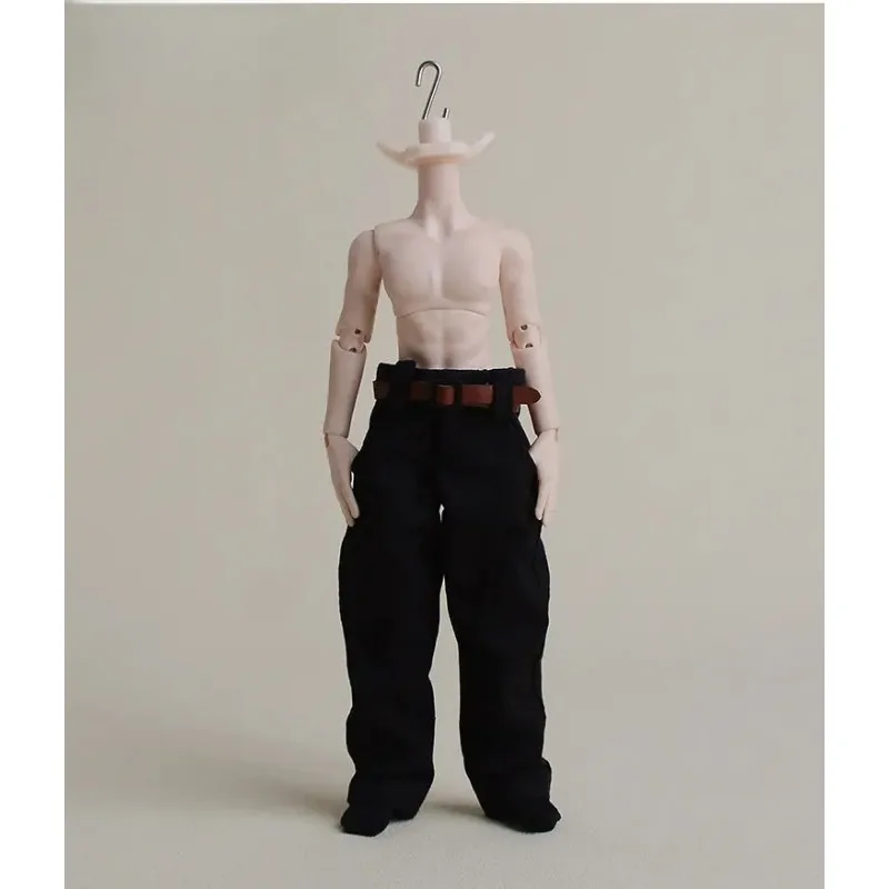 Gestricktes Langarmshirt im Maßstab 1:12, Skijacke, gerade geschnittene Freizeithose, Gürtel für 6 Zoll große BJD Asi 3.0 Spielfiguren – Detail 2