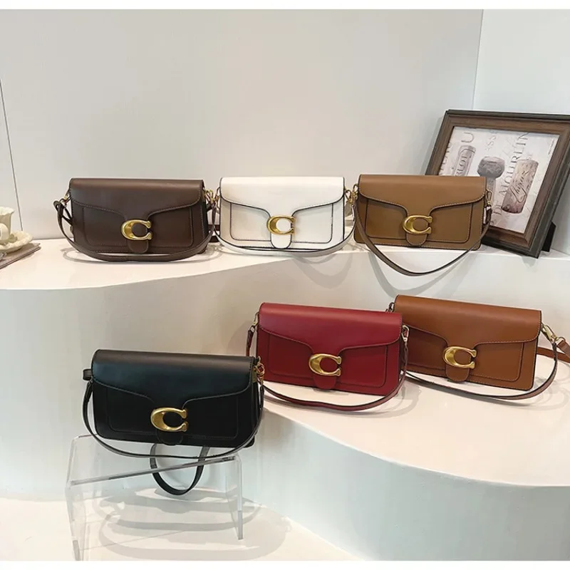 Neue Niche-Tasche für Damen, hochwertige Textur, einfarbig, schlicht und vielseitig, kleine quadratische Tasche, Pendler-Umhängetasche mit mehreren Fächern – Detail 19